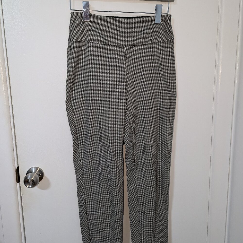 ✨ S.C. & CO. Women's Tummy Control Checked Pants - Size 4 ✨